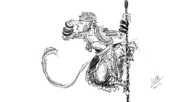 Sun Wukong царь обезьян