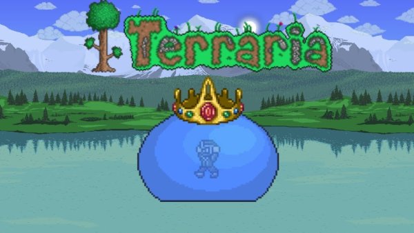 Terraria Король слизней босс