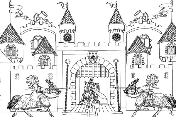 Рисунки король средневековый