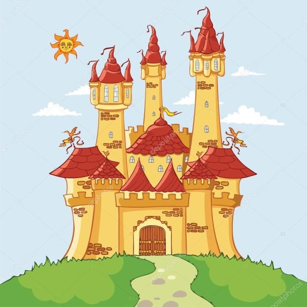 Иллюстрации сказочных дворцов