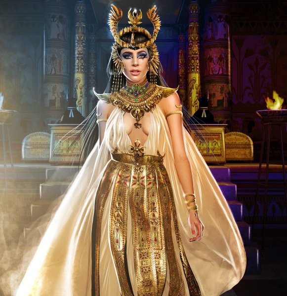 Богиня Египта Клеопатра