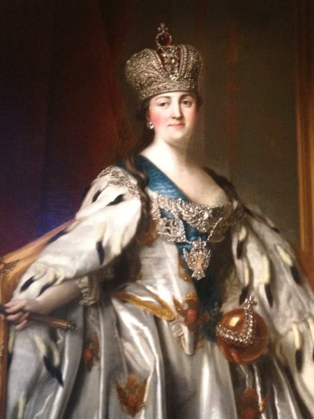 Коронационный портрет Екатерины 2