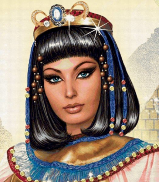 Портрет древнего Египта Клеопатра