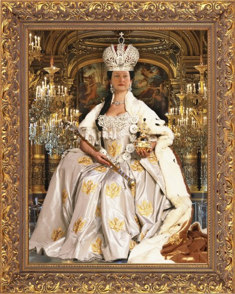 Екатерина 2 на троне