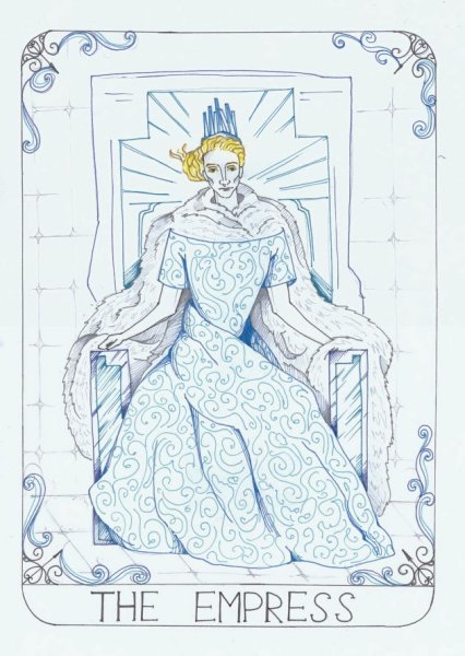 Снежная Королева рисунок