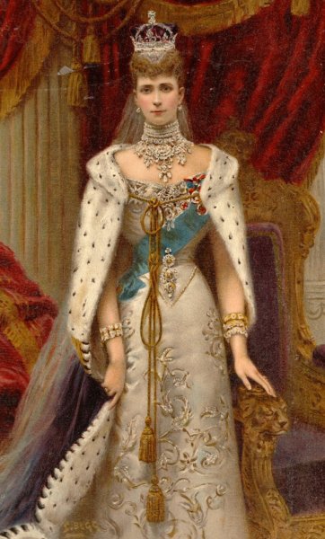 Коронационный портрет королевы Виктории