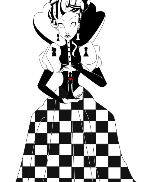 Алиса в стране чудес Королева шахмат