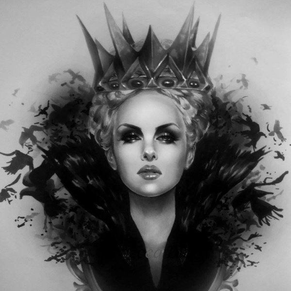 Темный Королева Равенна арт