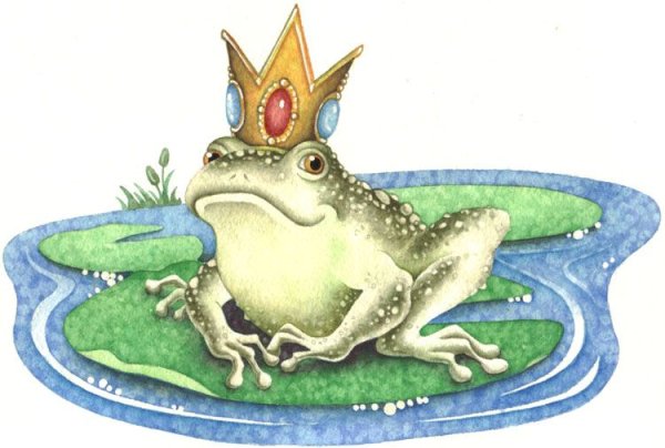 Лягушка из сказки Царевна лягушка