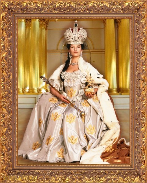 Екатерина 2 на троне