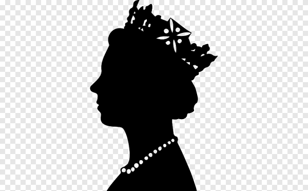 Профиль королевы Елизаветы 2