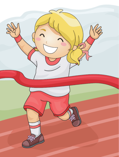 Легкая аттлетикарисунок для детей