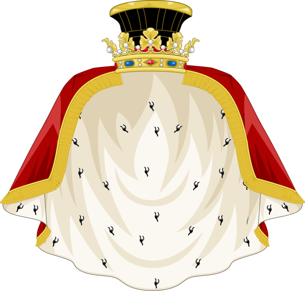 Королевская мантия герб
