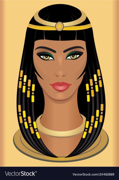 Портрет Клеопатры царицы Египта