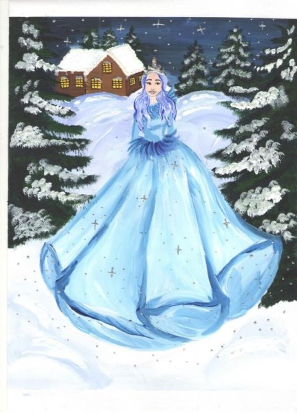 Иллюстрации к снежной Королеве