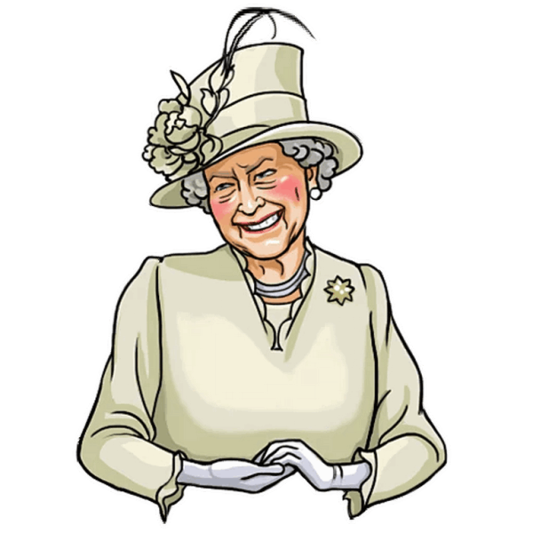 Рисунки королевы англии