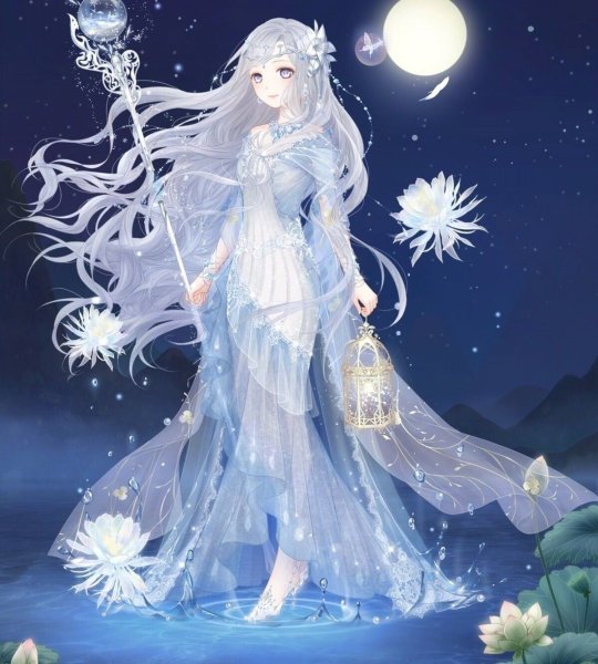 Селена богиня Луны аниме