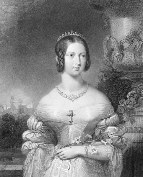 Молодая Королева Виктория 1837