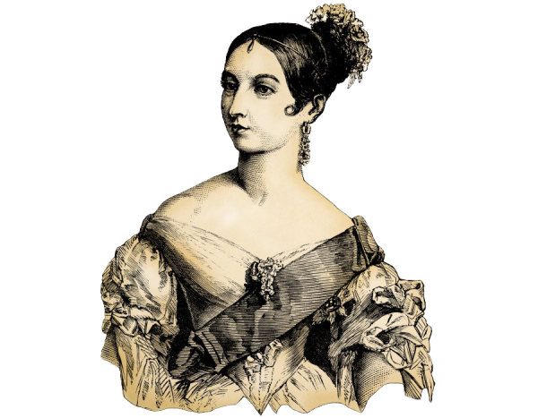 Королева Виктория рисунок