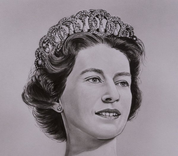 Портрет королевы Елизаветы 2