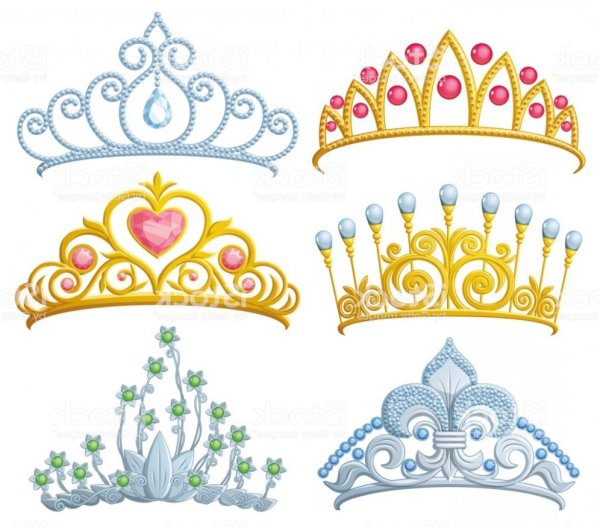 Рисунки корона принцессы