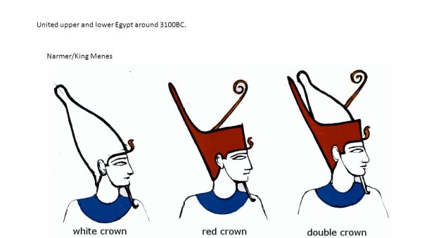 Корона пшент древнего Египта