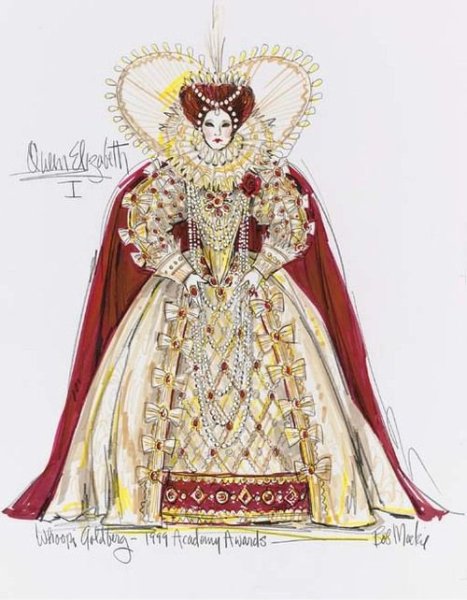 Театральный костюм королевы