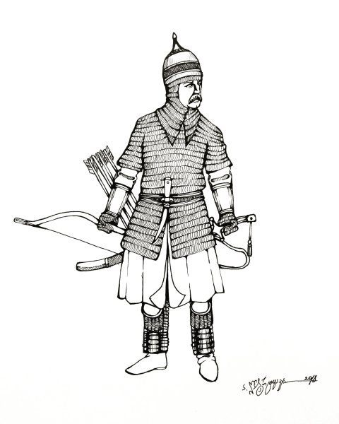 Одежда черкесских воинов