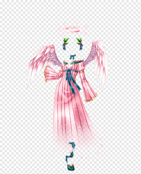 Ангельские платья прозрачные рисунок