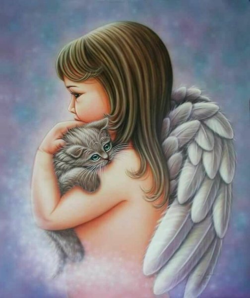 Ангел с животными