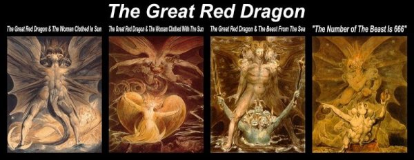 Уильям Блейк Великий красный дракон