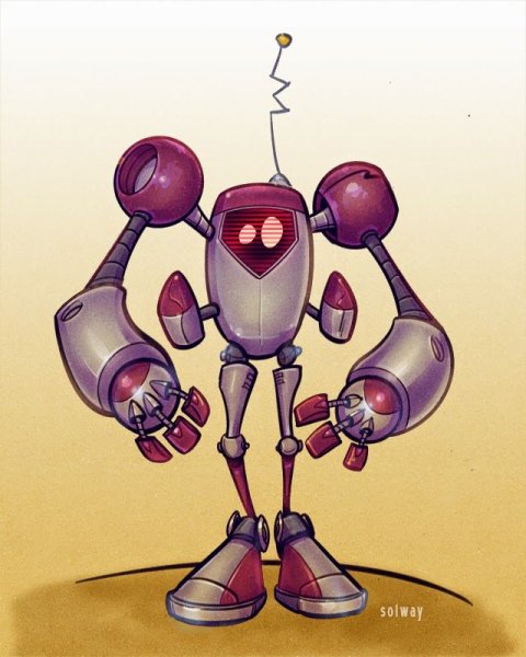 Персонажи из мультфильма роботы