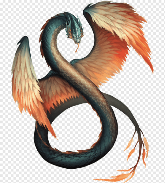 Крылатый змей Кецалькоатль