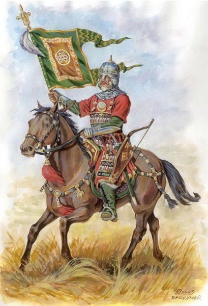 Воин Казанского ханства 16 века