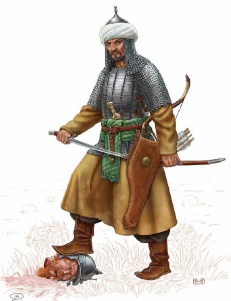 Воин Казанского ханства 16 века