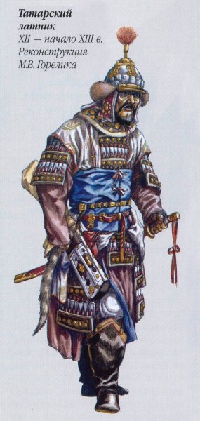 Грелик монгольский воин