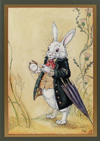Кролик Алиса в стране чудес