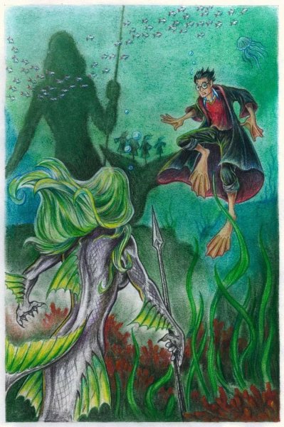 Гарри Поттер и Кубок огня иллюстрации