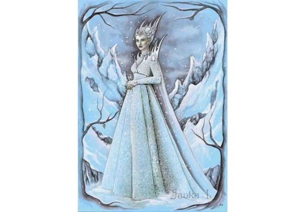 Снежная Королева иллюстрации для срисовки