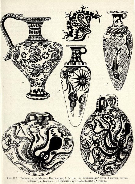 Крито Микенская керамика