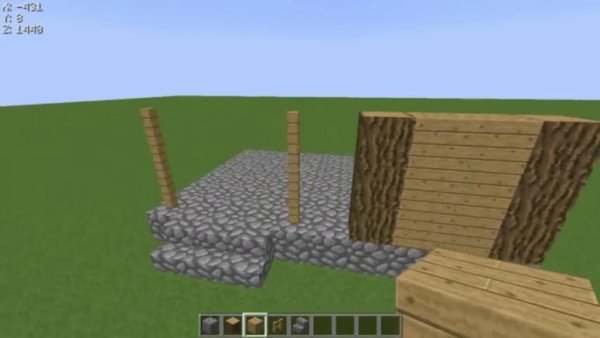 Как построить кузницу в Minecraft