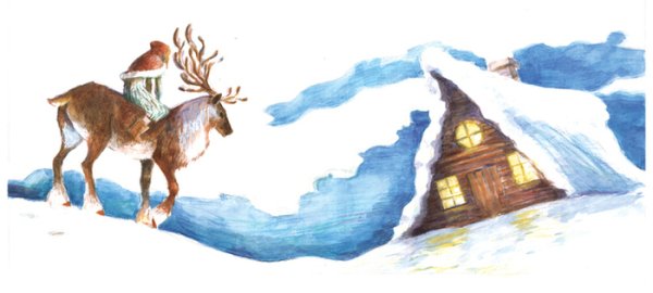 Дом лапландки из сказки Снежная Королева