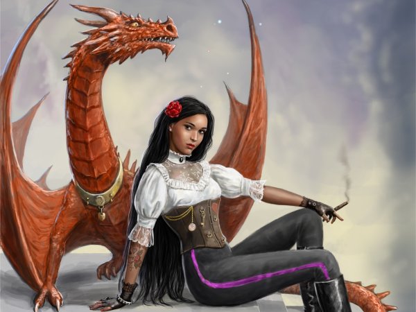 Льесса повелительница драконов