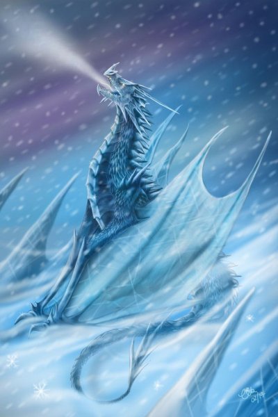 Снежный ВИВЕРН Dragon