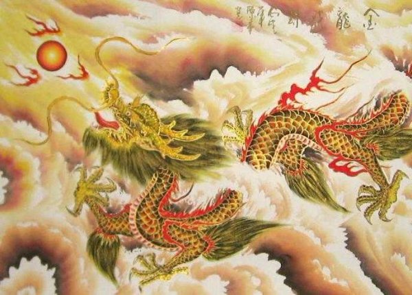 Китайский дракон Тяньлун Небесный