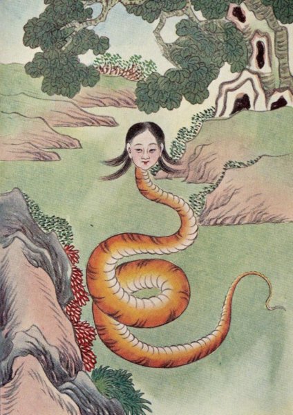 Нюйва богиня китайская змея