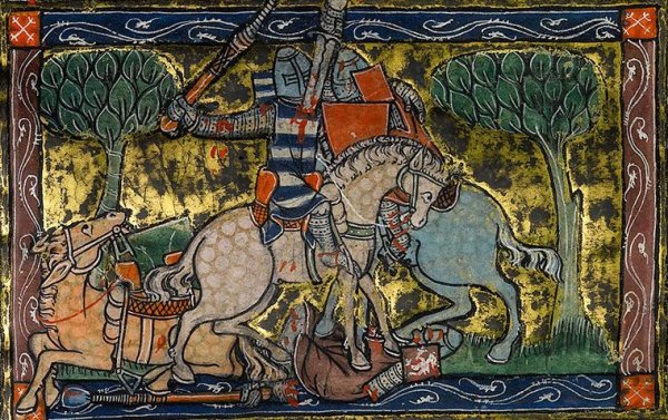 Король Артур средневековое изображение
