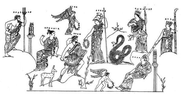 Мифы древней Греции кадм