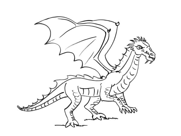 Рисунки лего дракон