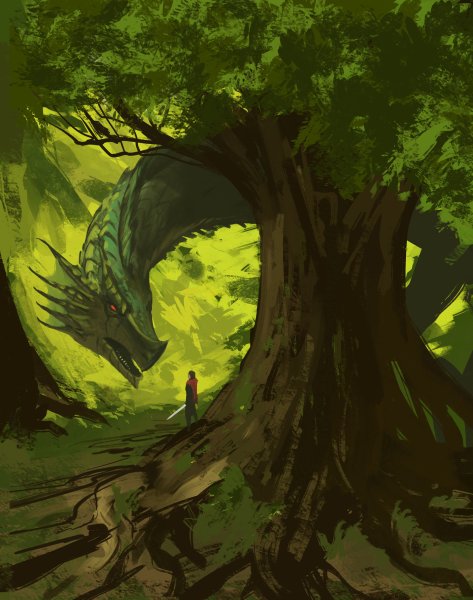 Лесной дракон ДНД